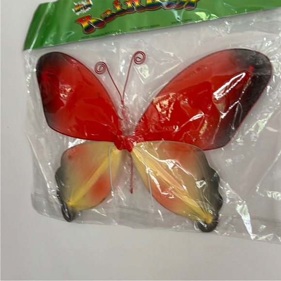 nylon butterfly brand new decoration wall hanging fall spring baby patio decor - Picture 6 of 6